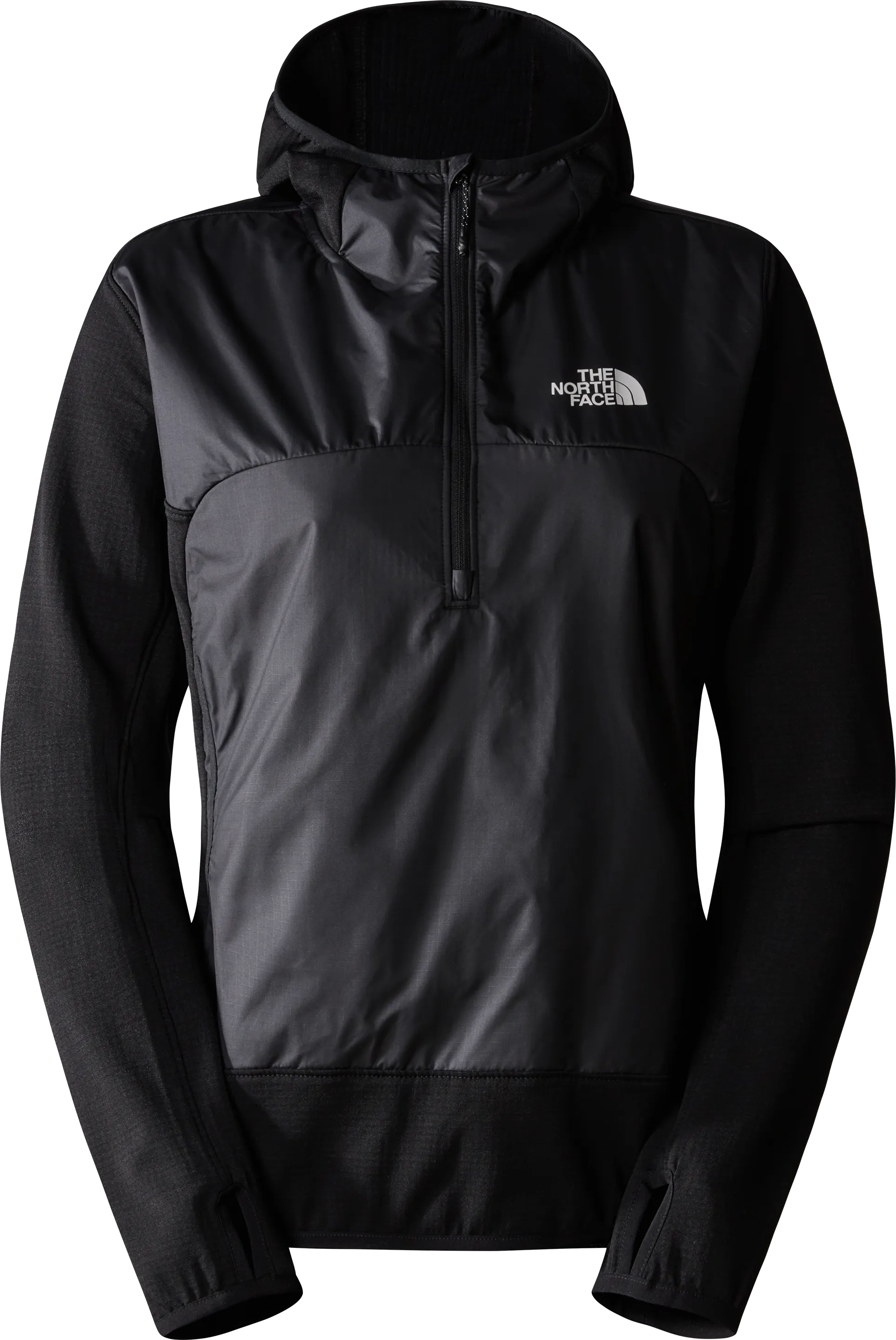 The North Face Women&#x27;s Winter Warm Pro 1/4 Zip Hooded Jacket TNF Black | Buy The North Face Women&#x27;s Winter Warm Pro 1/4 Zip Hooded Jacket TNF Black here | Outnorth