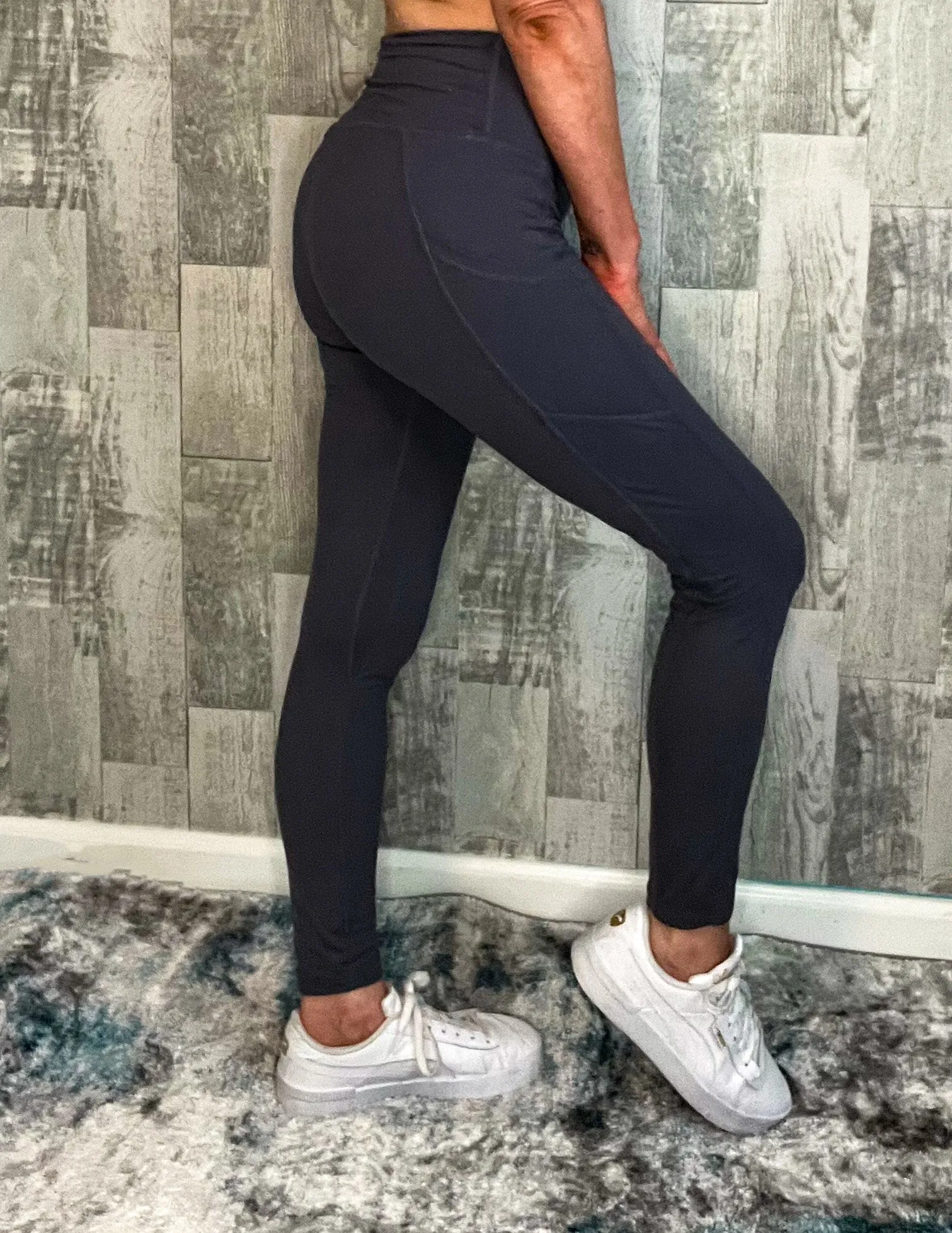 The Perfect Fit Seamless Leggings - Titanium