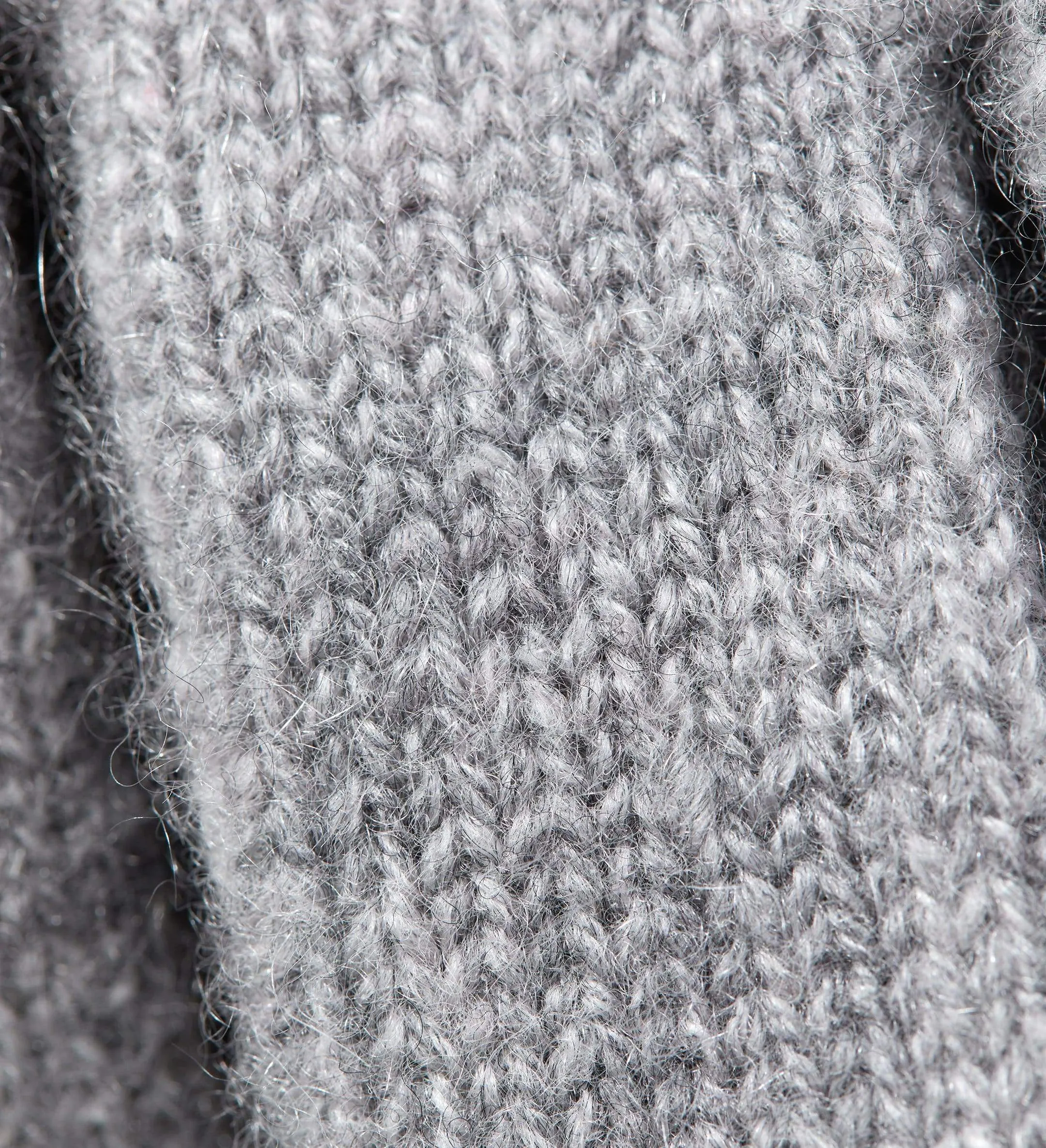 The Unisex Cashmere Plain Knit Gloves