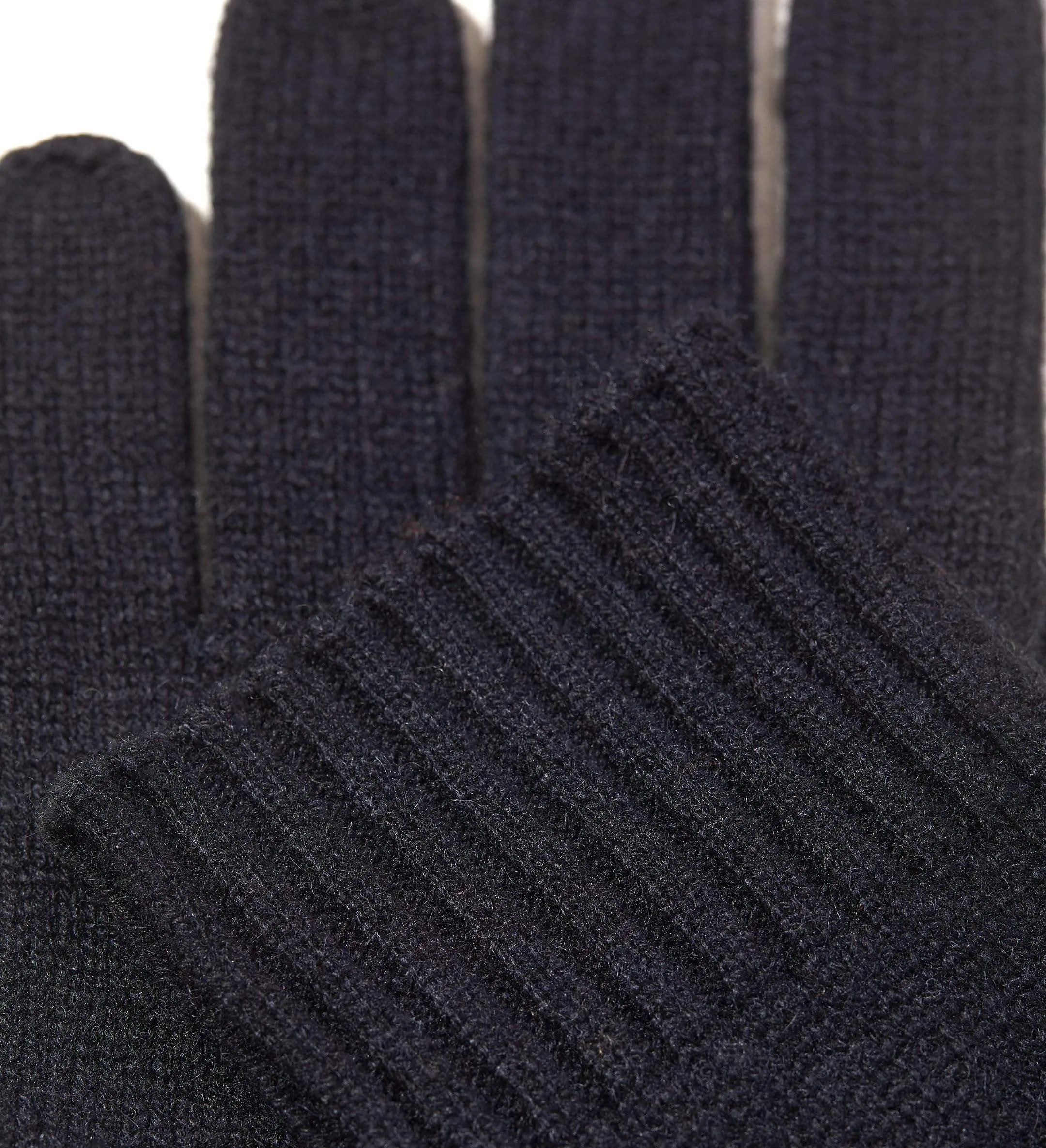 The Unisex Cashmere Plain Knit Gloves