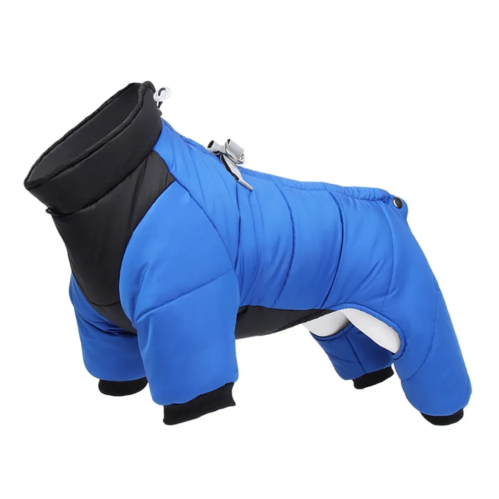 Thickened Winter Dog Jacket - Waterproof and Warm for Small to Medium Breeds