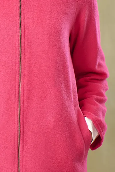 Time Coat Baby Alpaca Color Rosa