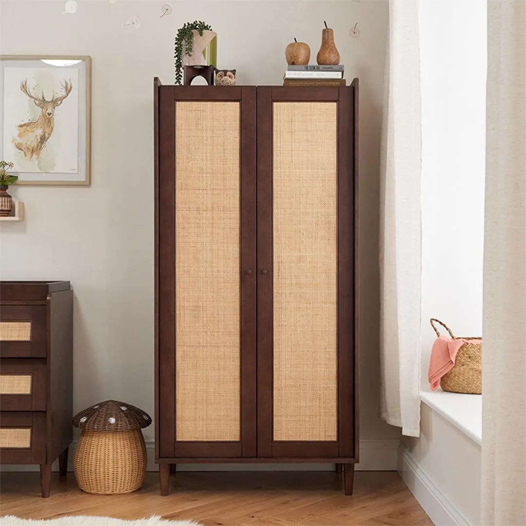 Tutti Bambini Japandi Wardrobe  - Warm Walnut