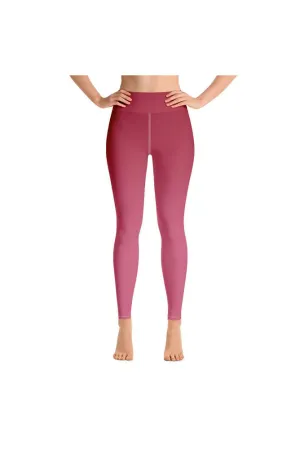 Valentine Ombre Yoga Leggings