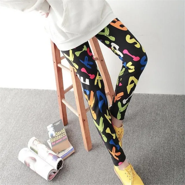 VenusFox Fashion Casual Camouflage Fitness Leggings