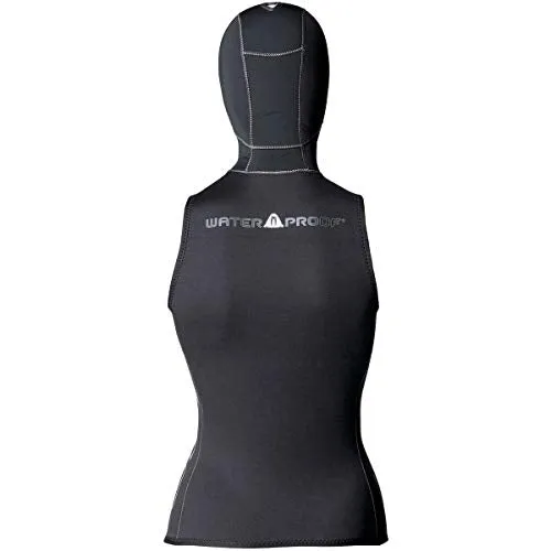 WATER PROOF FACING REALITY Waterproof U1 2/5mm Women's Hooded Vest with HAVS