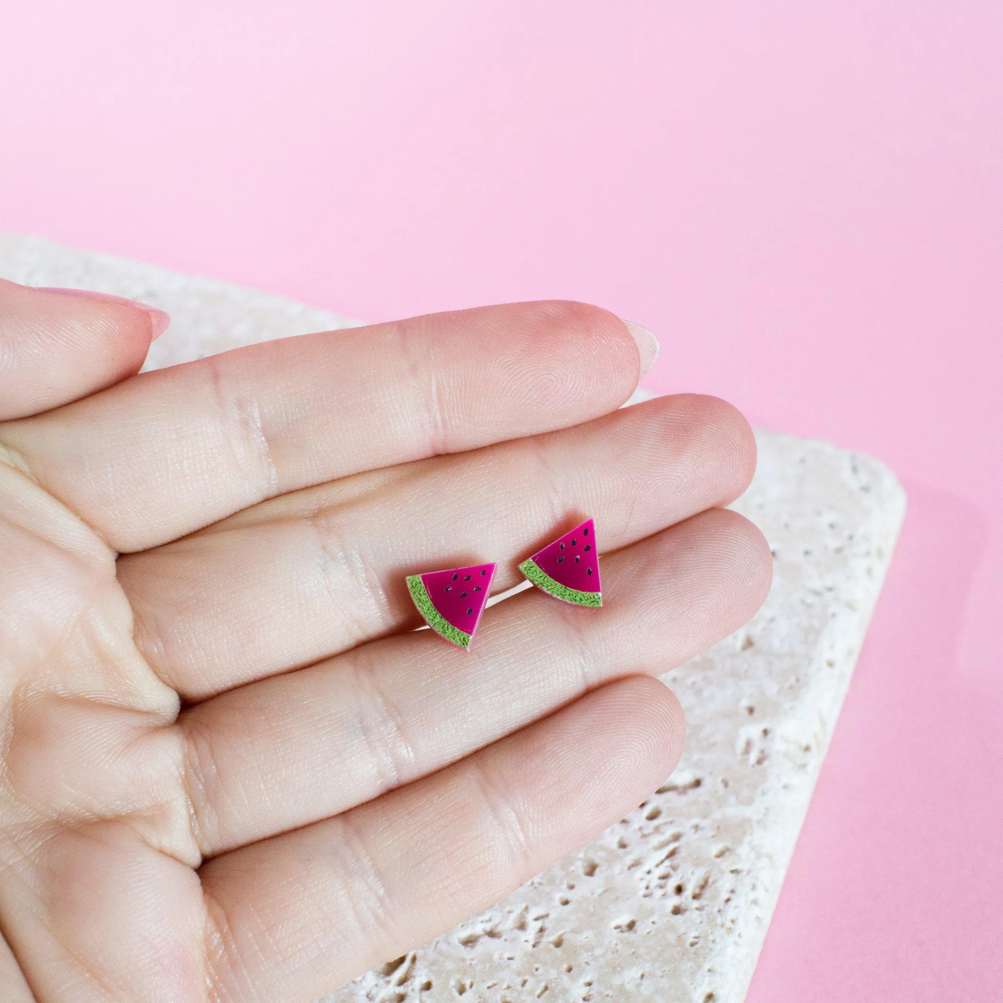 Watermelon Earrings