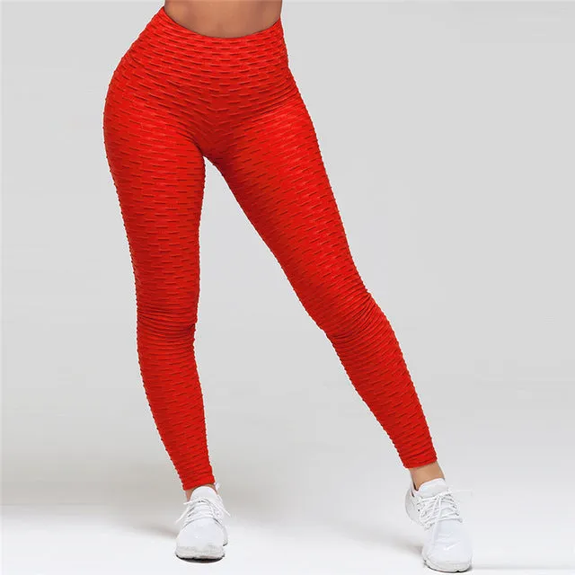 Wjczt Women Push up Leggings Sexy High Waist Spandex Workout Legging Casual Fitness Female Leggings Jeggings Legins