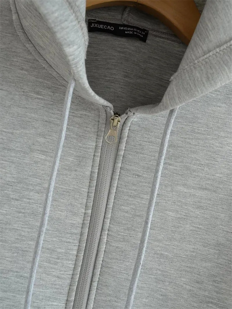 Women's Casual Oversized Hoodie with Double Pockets | Ideal for Autumn/Winter