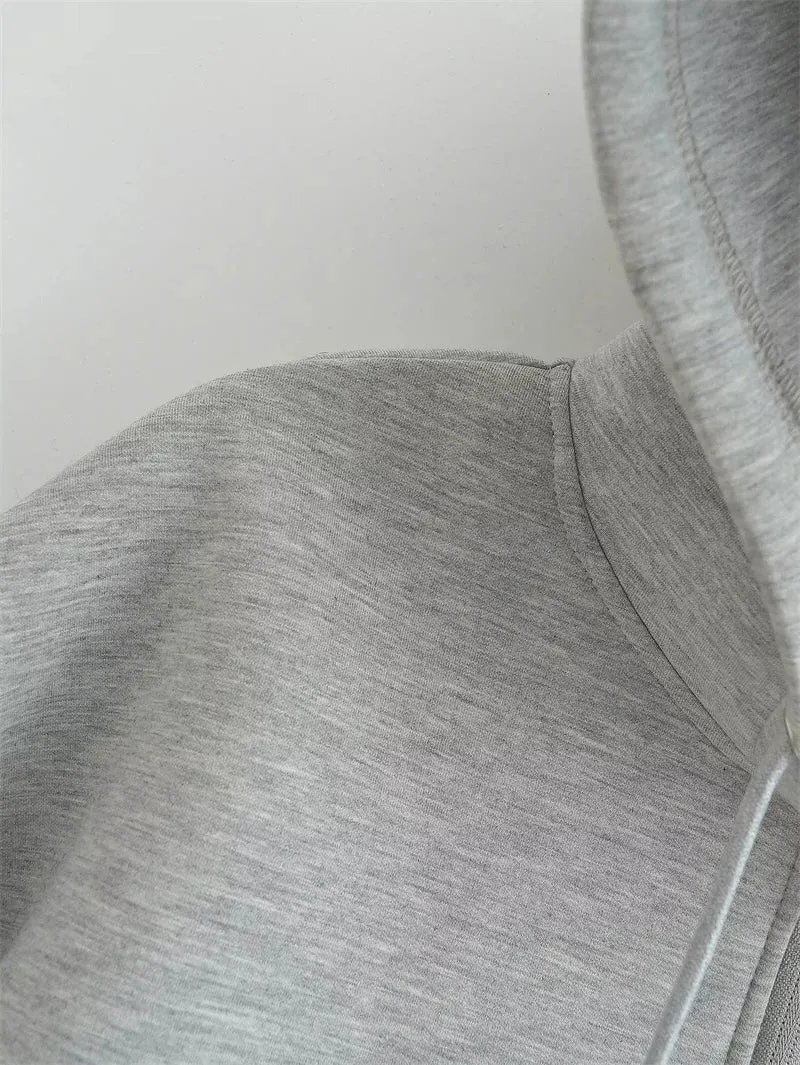 Women's Casual Oversized Hoodie with Double Pockets | Ideal for Autumn/Winter