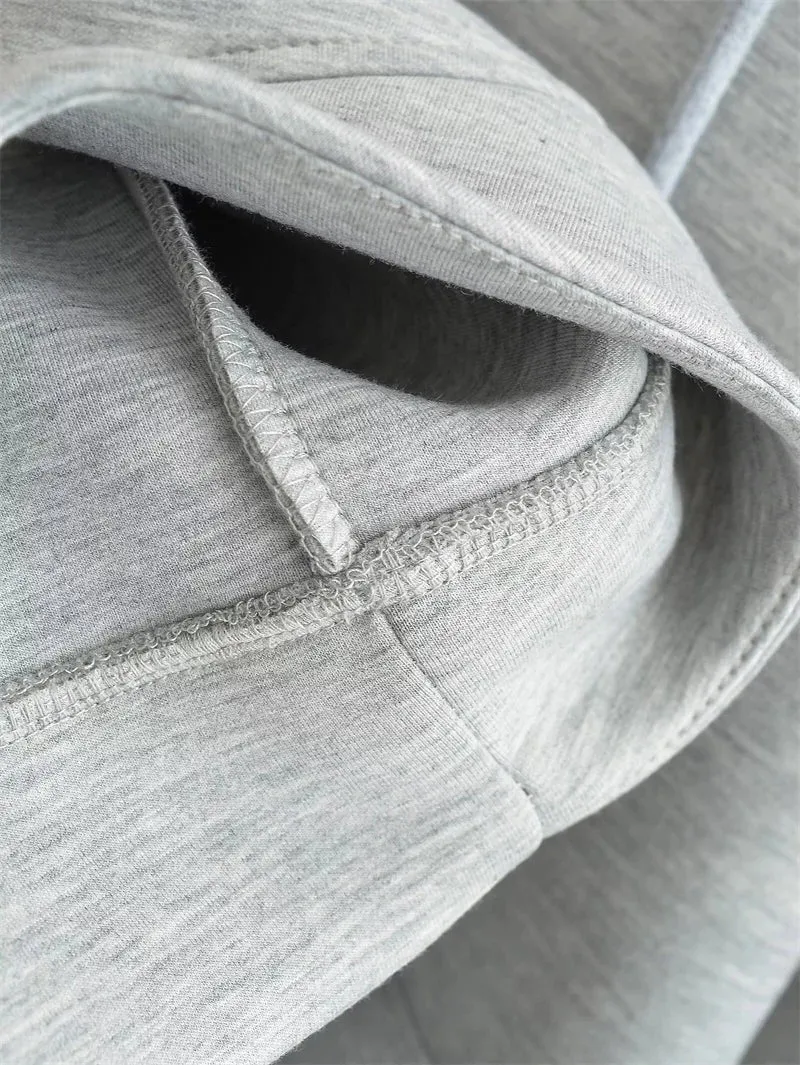 Women's Casual Oversized Hoodie with Double Pockets | Ideal for Autumn/Winter