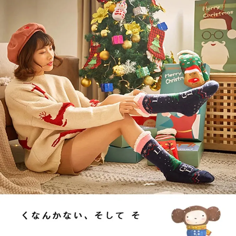 Women's Winter Christmas Socks