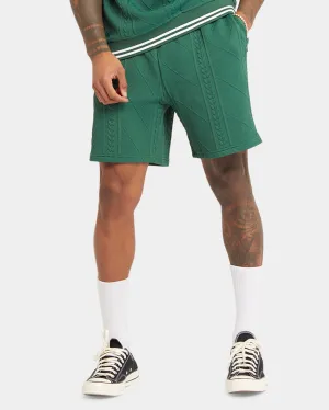 XXIII Danny Knit Shorts Dark Green